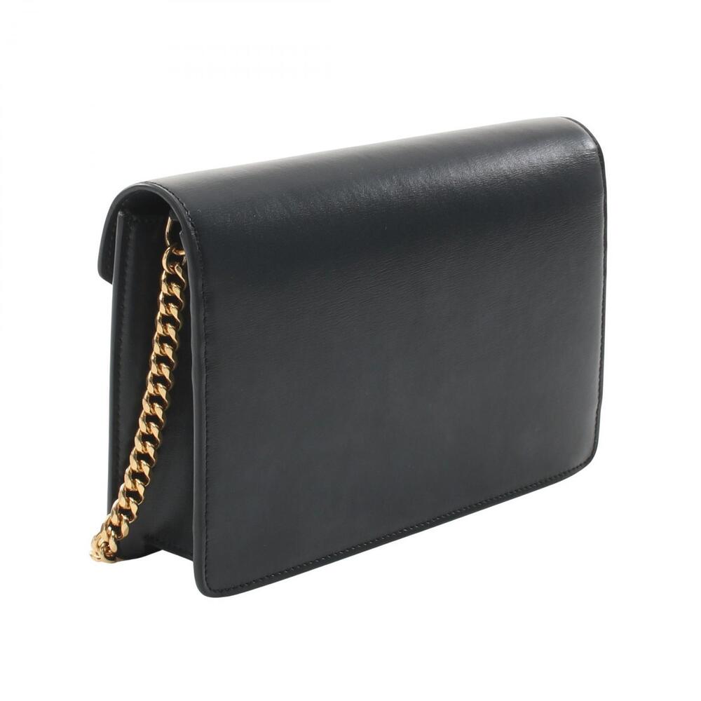 Celine Triomphe Leather Bag Blue Navy Shoulder